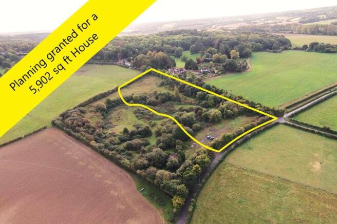 Land, in Frilsham, £435,000