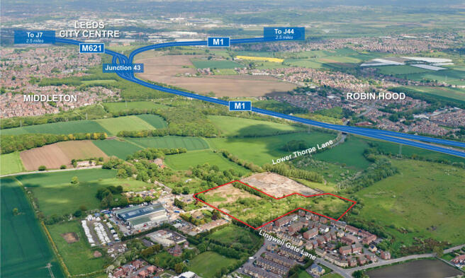Land, in Thorpe On The Hill, £1