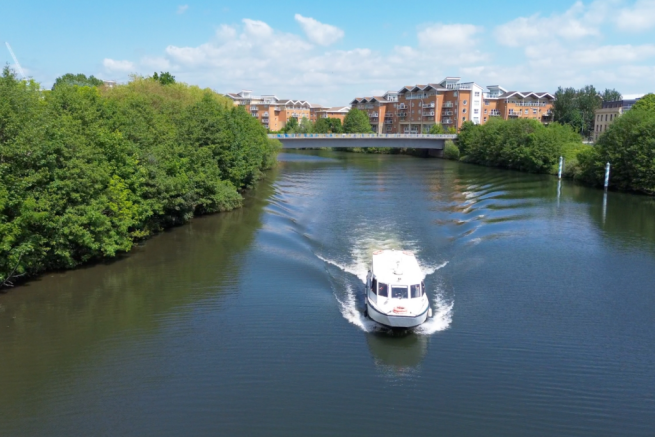 2 bed property, in Century Wharf, £225,000