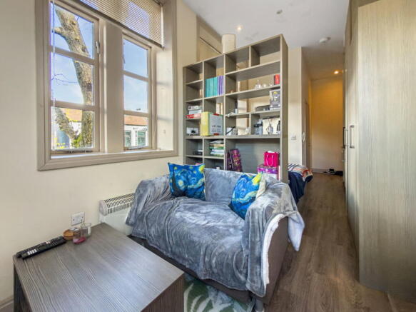 Studio, in Landcross House, £80,000