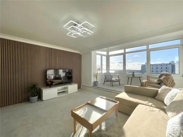 2 bed property, in West Cliff Road, £300,000
