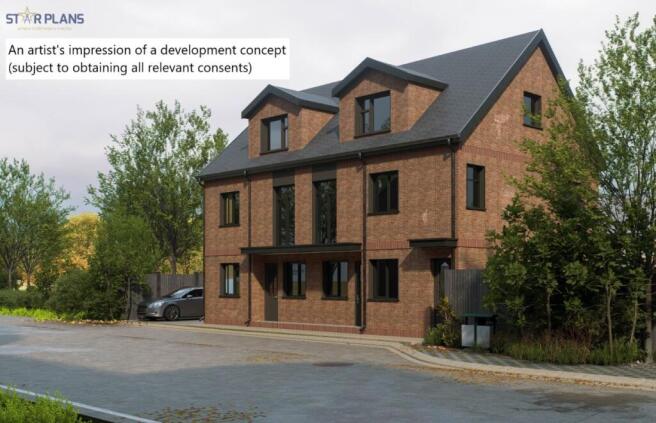 Land, in Land to the Rear of 14 Stafford Road, £25,000