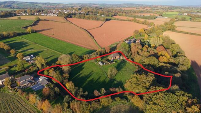 Land, in The Cob Barn, £495,000
