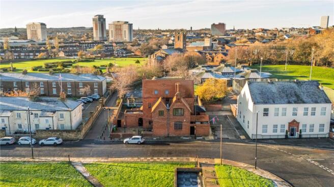 Land, in Prospect Row, £800,000