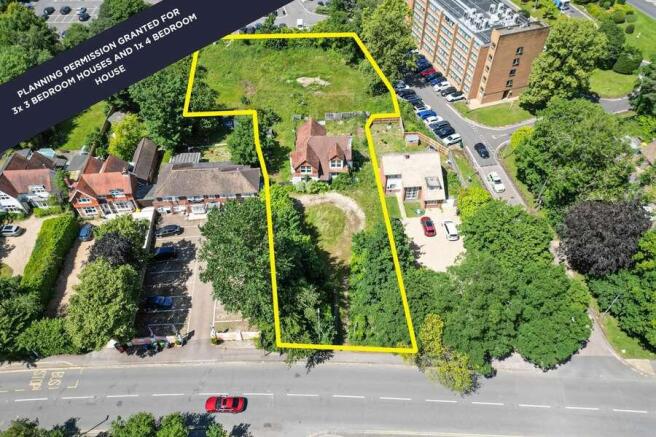 Land, in 97 Povey Cross Road, £480,000