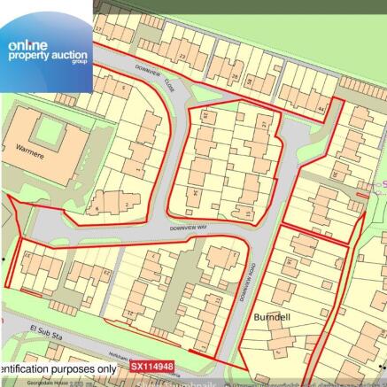 Land, in Downview Way and Downview Close, £1,000