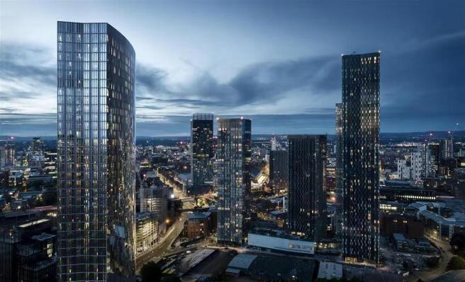 1 bed property, in Silvercroft Street, £335,000