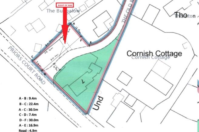 Land, in The Old Nursery, £50,000