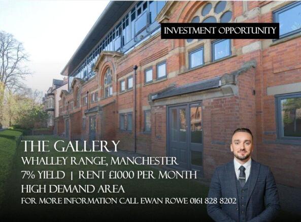 2 bed property, in The Gallery, £180,000