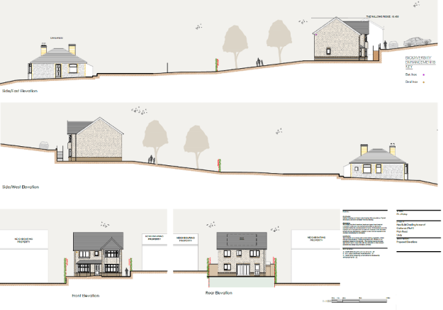 4 bed property, in Land With Planning Approval The Plantation, £179,500