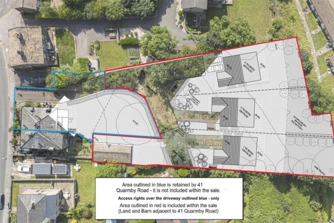 Land, in Land with Barn, £450,000